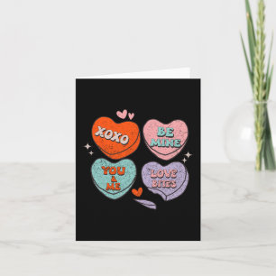 Retro Teacher Valentijnsdag Xoxo Be Mine Valentin Kaart
