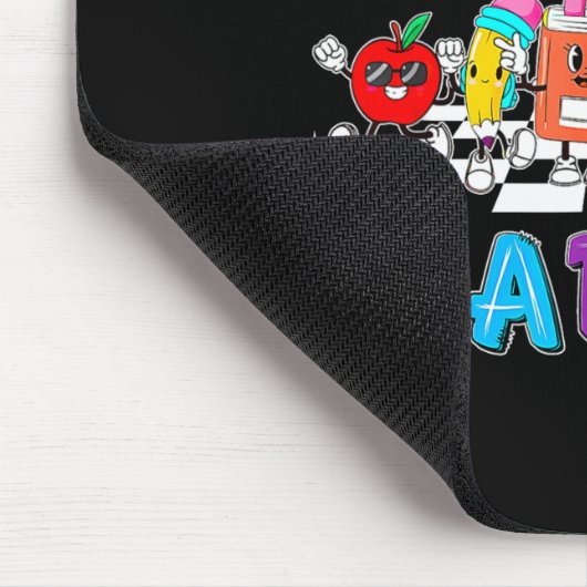 Retro Teaching Future Leaders Groovy Teacher Back  Muismat (Hoek)