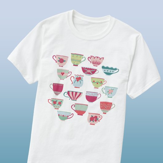 Retro Teacup T-shirt