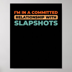 Retro Team - Speler Vintage IJshockey Poster