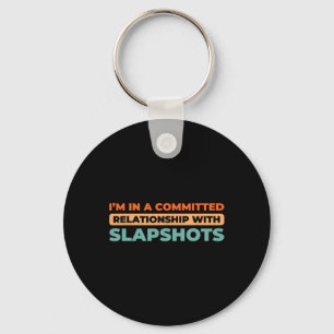 Retro Team - Speler Vintage IJshockey Sleutelhanger