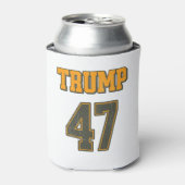 Retro Team Trump 47 Blikjeskoeler (Blikje Voorkant)