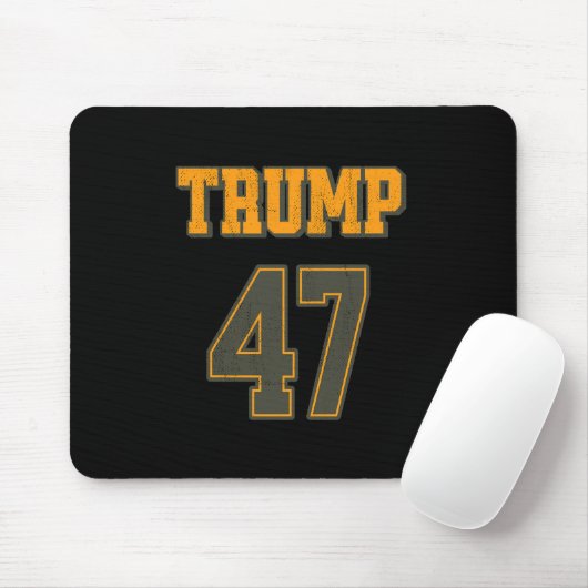 Retro Team Trump 47  Muismat (Met muis)