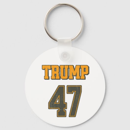 Retro Team Trump 47 Sleutelhanger (Achterkant)