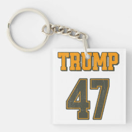 Retro Team Trump 47  Sleutelhanger