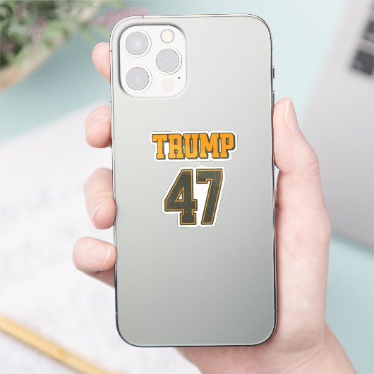 Retro Team Trump 47 Sticker (Telefoon)
