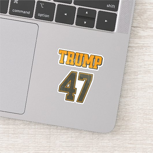 Retro Team Trump 47  Sticker (Detail)
