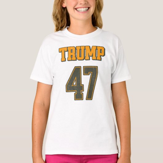 Retro Team Trump 47  T-shirt (Voorkant)