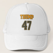 Retro Team Trump 47  Trucker Pet (Voorkant)