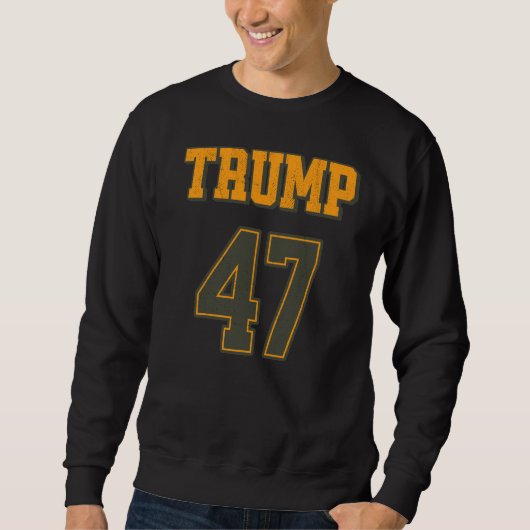 Retro Team Trump 47  Trui (Voorkant)