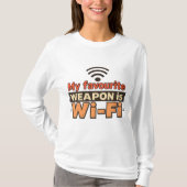 Retro  Tech Humor Shirt - Funny Internet Si (Voorkant)