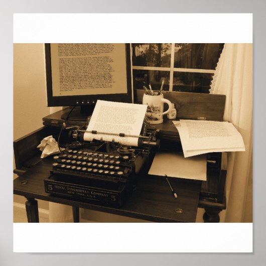 Retro Tech Poster (Voorkant)