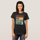 Retro Technicus Pap Husband Vliegtuig Mec T-shirt (Voorkant volledig)