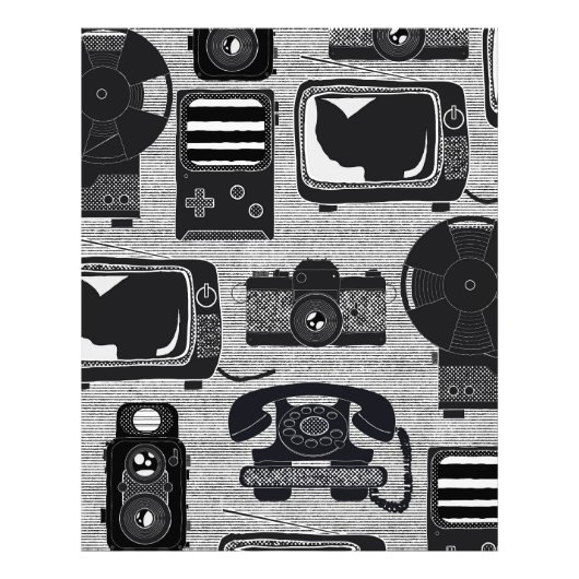 Retro technologie foto afdruk (Voorkant)