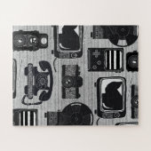 Retro technologie legpuzzel (Horizontaal)