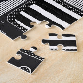 Retro technologie legpuzzel (Zijkant)
