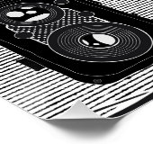 Retro technologie perfect poster (Hoek)