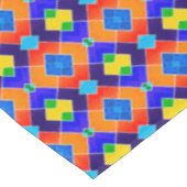 Retro Tegel Design Tablecloth Tafelkleed (Gekanteld)