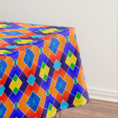 Retro Tegel Design Tablecloth Tafelkleed (Voorbeeld)