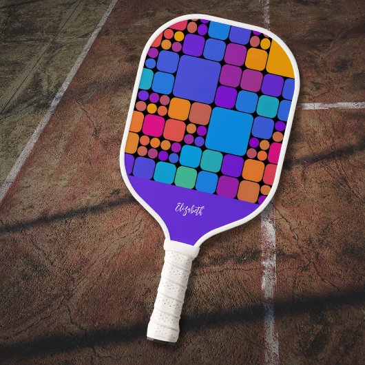 Retro Tegels Persoonlijk Pickleball Paddle