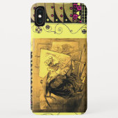 RETRO TEKENAAR TEKENT APENMENS CARTOON Case-Mate iPhone CASE (Achterkant)