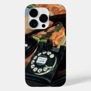 Retro Telefoon met Roterende Wijzerplaat, Zaken Case-Mate iPhone 14 Pro Hoesje