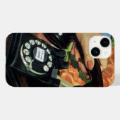 Retro Telefoon met Roterende Wijzerplaat,  Zaken Case-Mate iPhone Case (Achterkant (horizontaal))