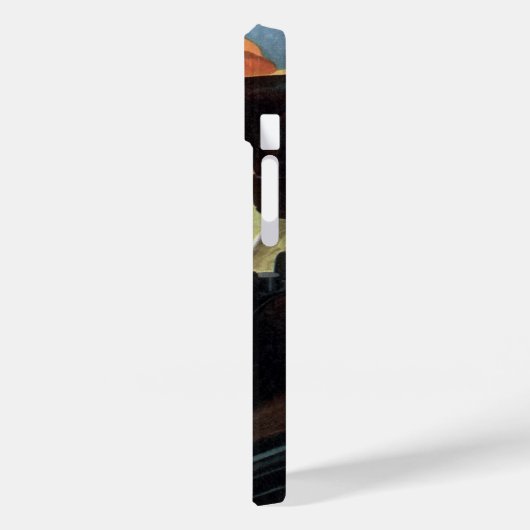 Retro Telefoon met Roterende Wijzerplaat, Zaken Case-Mate iPhone Case (Achterkant / Links)