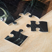 Retro Telefoon met Roterende Wijzerplaat,  Zaken Legpuzzel (Zijkant)