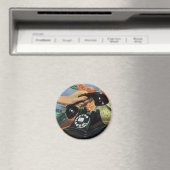 Retro Telefoon met Roterende Wijzerplaat,  Zaken Magneet (Insitu (Vaatwasser))