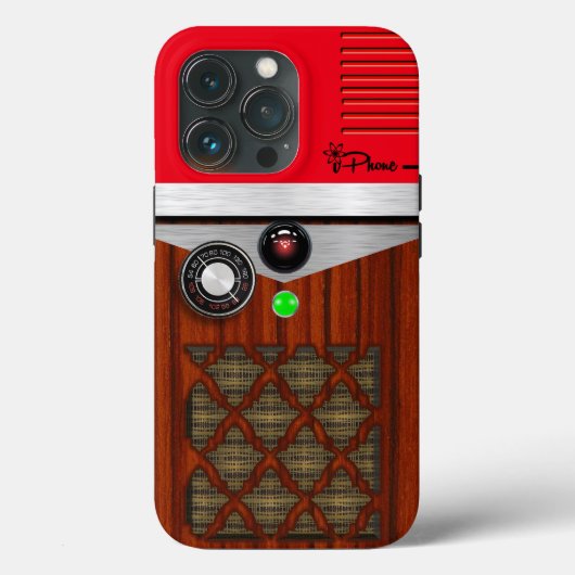 Retro telefoonhoesje iPhone Case-Mate iPhone Case (Achterkant)