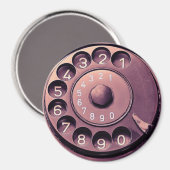 Retro telefoonlijn magneet (Voorkant / Achterkant)