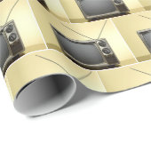 retro-televisie cadeaupapier (Rol Hoek)