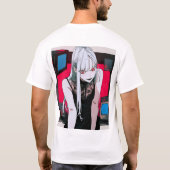 Retro televisie Dreamscape T-shirt (Achterkant)