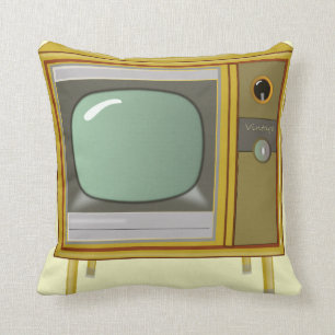 RETRO-TELEVISIE KUSSEN