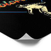 Retro Telluride Colorado Snowboarding Instructor S Poster (Hoek)