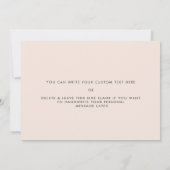 Retro Terracotta Naar mijn Bruid op onze trouwdag (Achterkant)