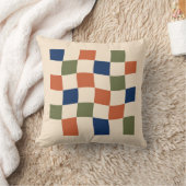 Retro Terracotta Salie Golfkussen Kussen (Deken)