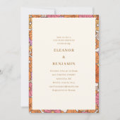 Retro Terracotta Yellow Fall Coed Couples Shower Kaart (Voorkant)