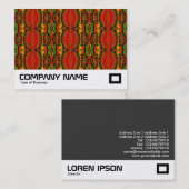 Retro Terrazzo Pattern Visitekaartje (Voorkant / Achterkant)