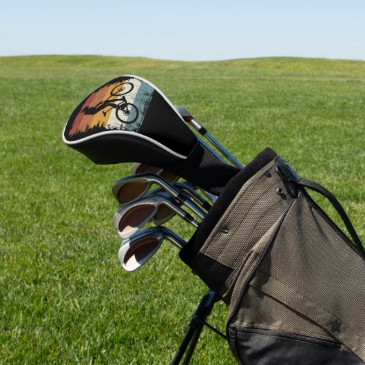 Retro  terreinfiets golfheadcover (Insitu)