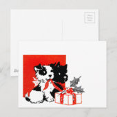 Retro Terrier en Scotty Dogs Briefkaart (Voorkant / Achterkant)