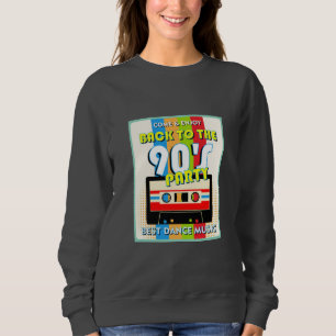 Retro Terug naar de 90s Feest Vintage Cassette Dan Trui