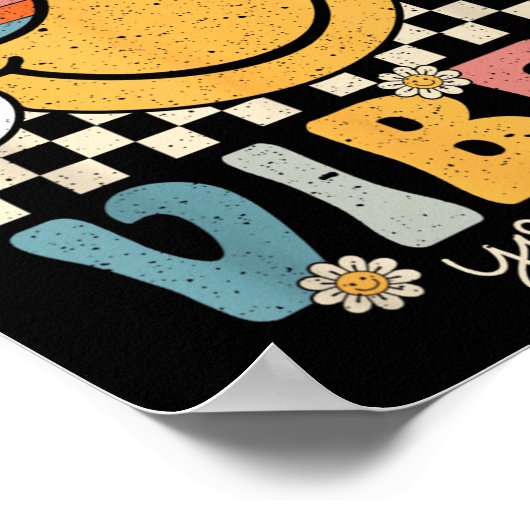 Retro Test Day Vibes You Got This Motivation Teach Poster (Hoek)