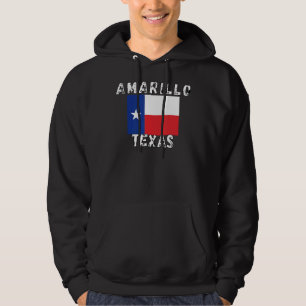 Retro Texas Amarillo Tx City 3 Hoodie