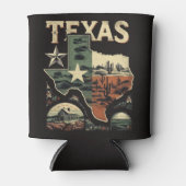 Retro Texas Blikjeskoeler (Voorkant)
