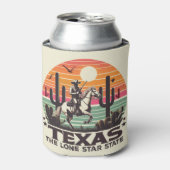 Retro Texas Blikjeskoeler (Blikje Voorkant)