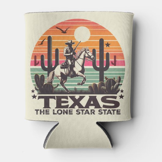 Retro Texas Blikjeskoeler (Voorkant)