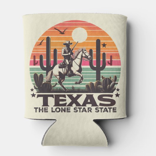 Retro Texas Blikjeskoeler (Achterkant)