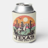 Retro Texas Blikjeskoeler (Blikje Achterkant)